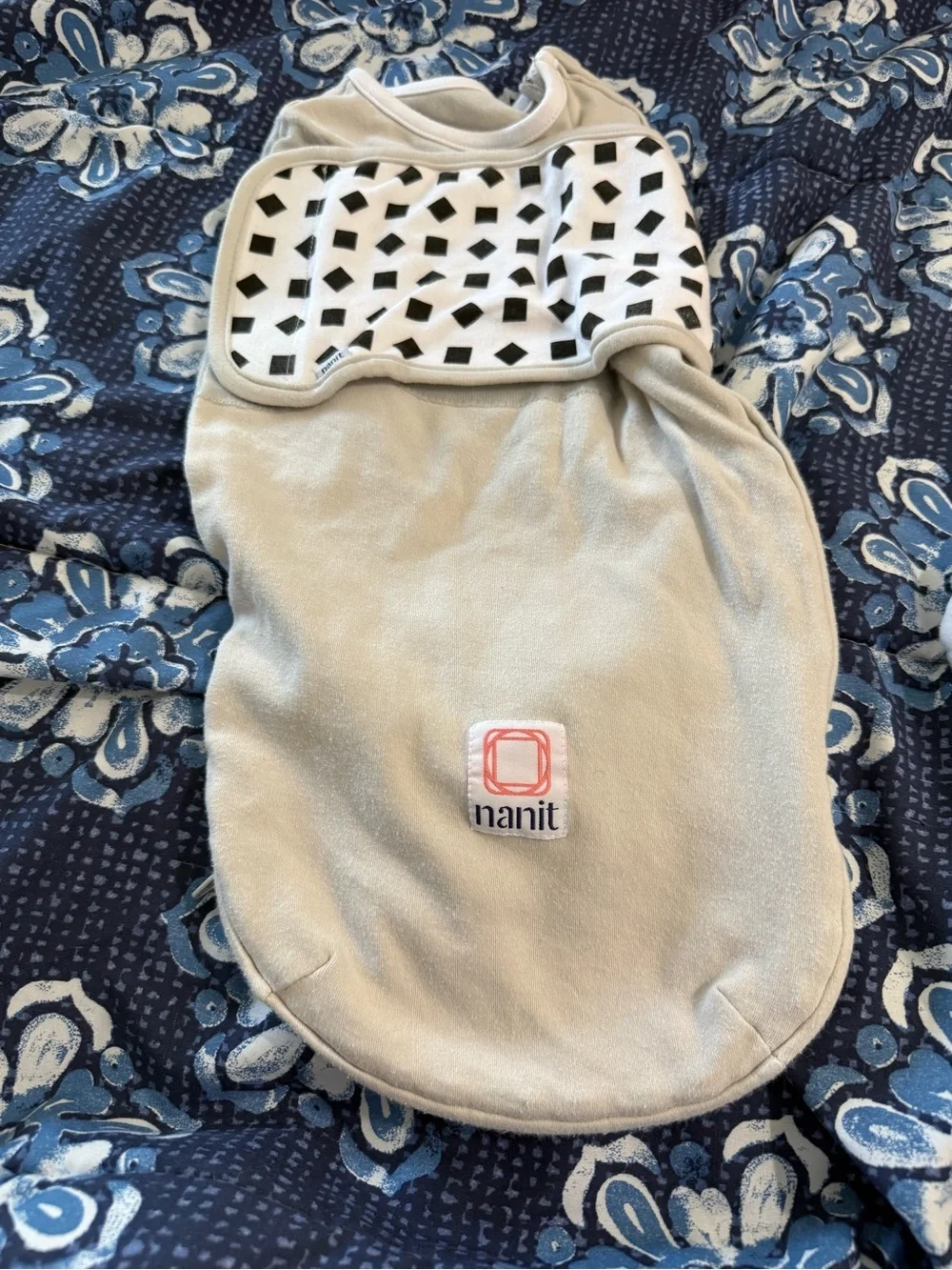 Nanit Mint Baby Swaddle Sleeping Sack bundle of 4